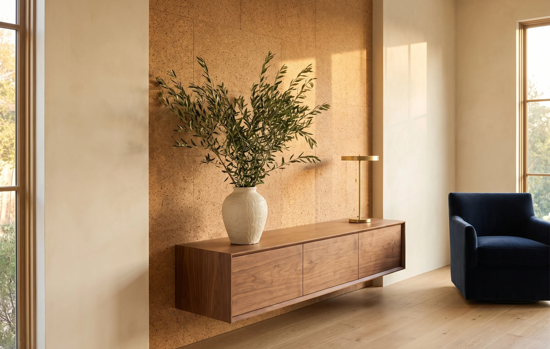 Earthhue - 1 3/16&Quot; (30Mm) - Acoustic Cork Wall Panels (Wethhu30) Ecoclay Sustainable Soundproofing Cork Wall Panels Eco-Friendly Accoustic Solutions.jpg