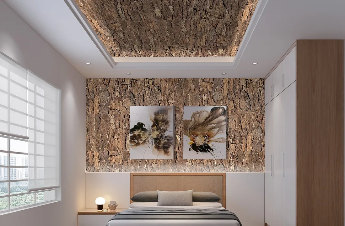 Earthhue - 1 3/16&Quot; (30Mm) - Acoustic Cork Wall Panels (Wethhu30) Ecoclay Sustainable Soundproofing Cork Wall Panels Eco-Friendly Soundproofing Solutions Bedroom