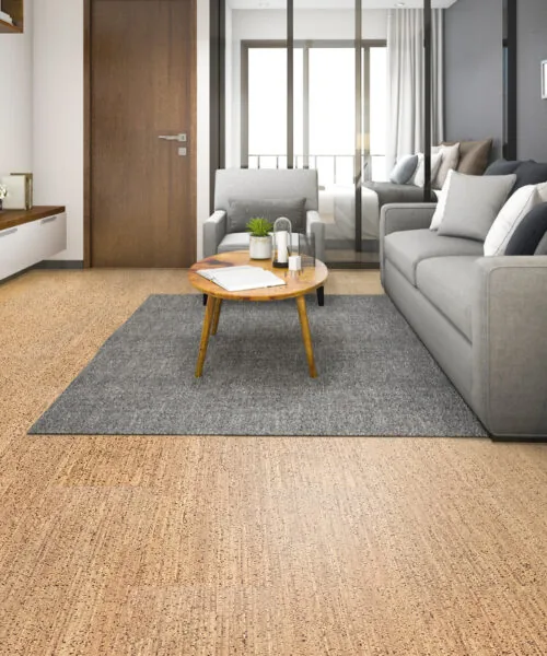 Berber - 1/2&Quot; (12Mm) - Cork Floating (Fber12) Berber Cork Flooring Hypoallergenic And Healthy Experience Clean Comfort