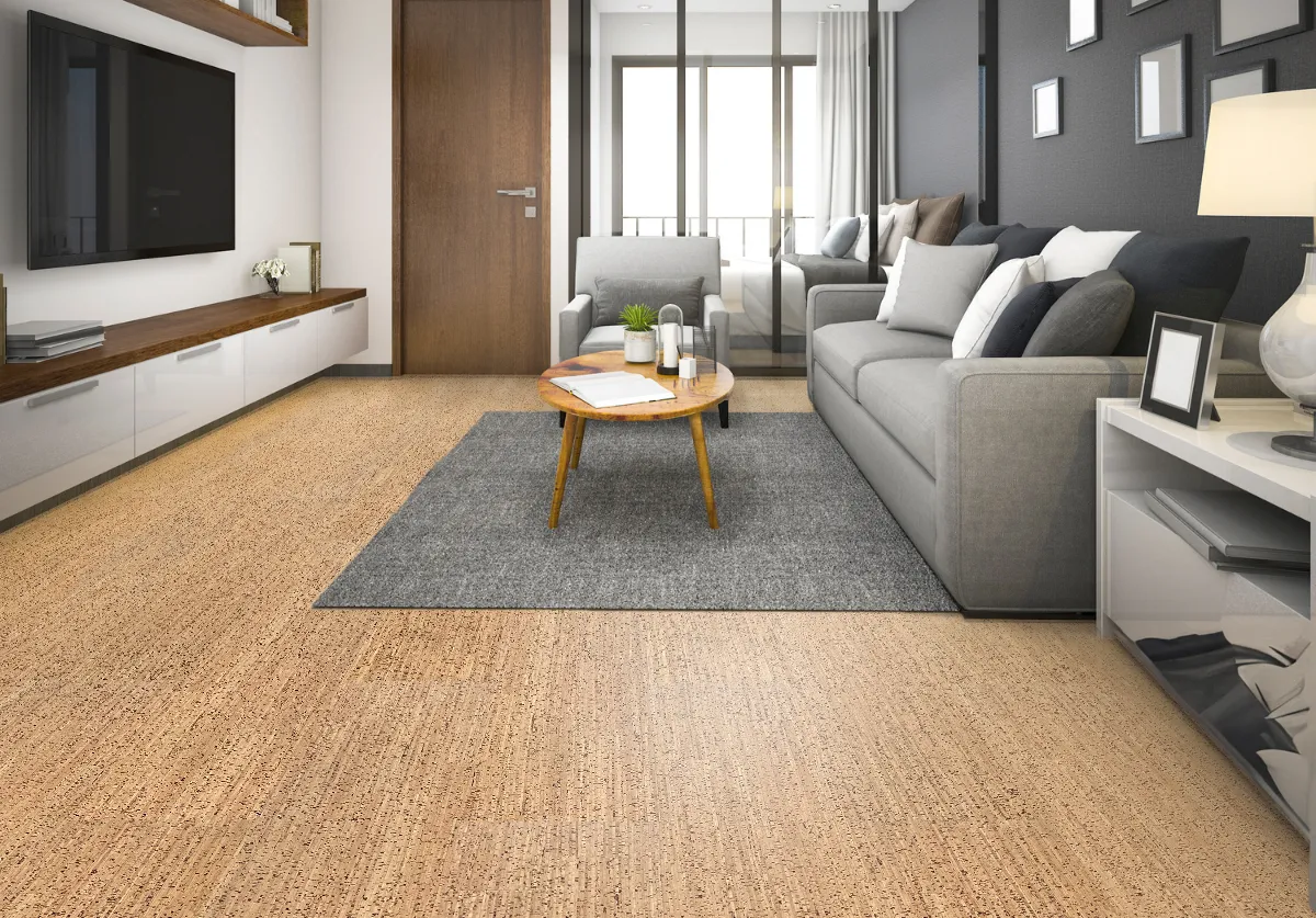 Berber Cork Flooring Hypoallergenic And Healthy Experience Clean Comfort