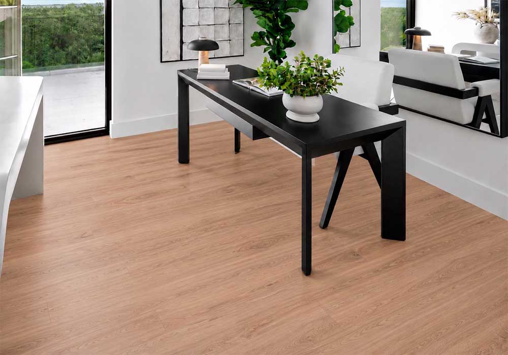 Honey Oak - 3/8&Quot; (9.5Mm) - Forna Natural Composite Flooring With Waterproof Hydrowood Core (Nhono9.5) Honey Oak – 3/8″ (9.5Mm) (Natural Composite Flooring) - Image 5