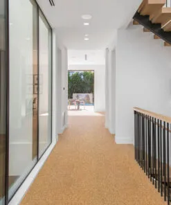 Golden Beach Cork Floor House Hallway