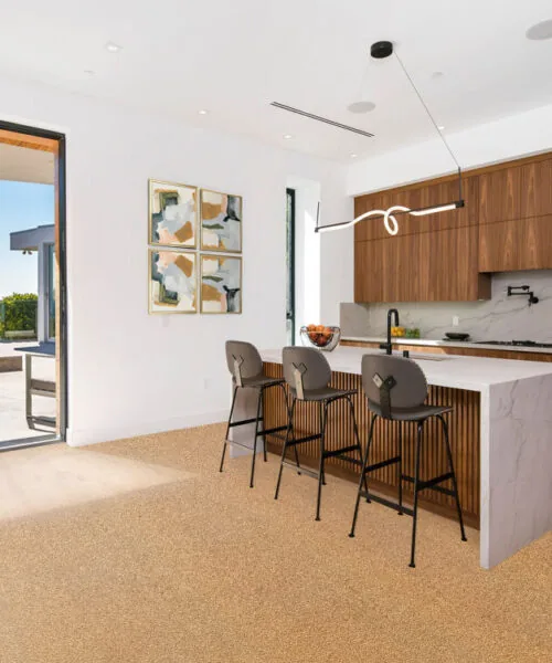 Golden Beach - 25/64&Quot; (10Mm) - Cork Floating (Fgo10) Golden Beach Cork Floor Spacious Kitchen Flooring