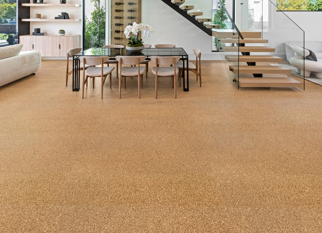 Golden Beach Cork Flooring For Contemporary Homes