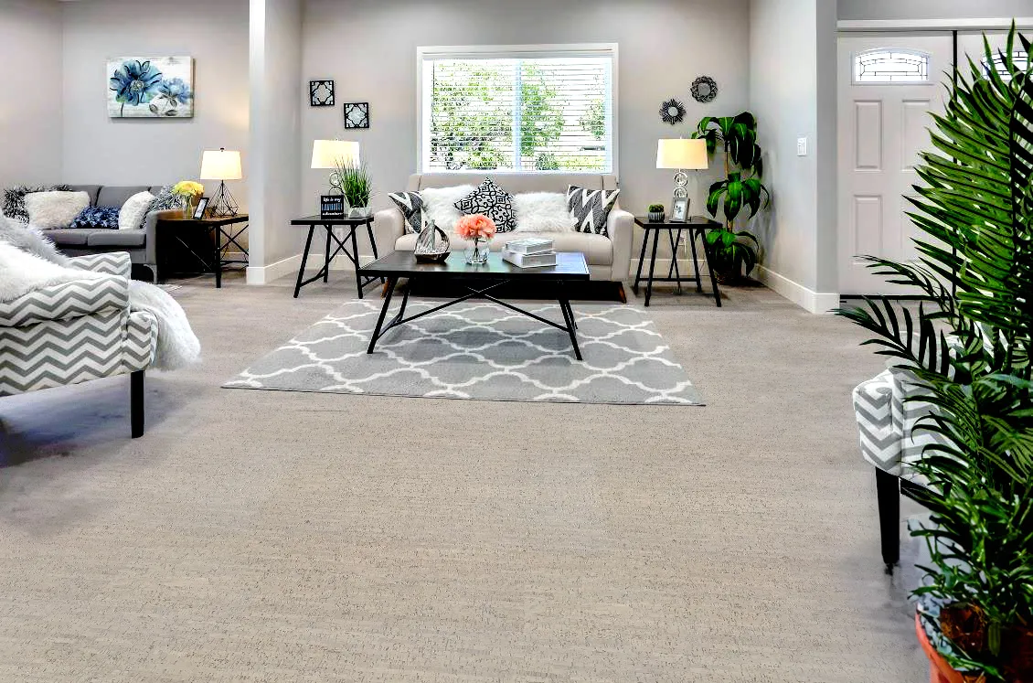 Gray Bamboo Cork Flooring Trend Sustainable Modern Interior Home Design Idea