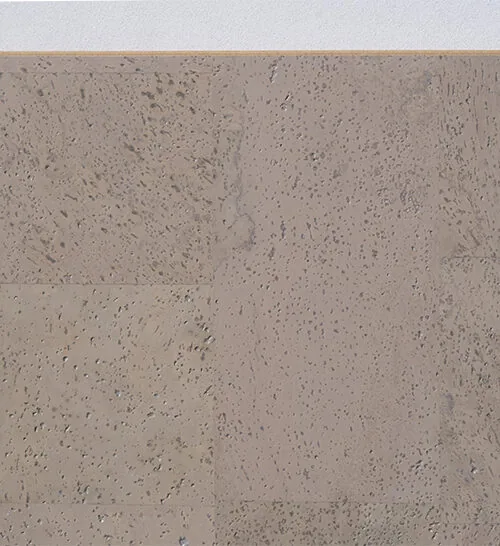 Gray Leather - 1/2&Quot; (12Mm) - Cork Floating (Fgl12) Gray Leather Cork Floating Flooring Colour Uniclic