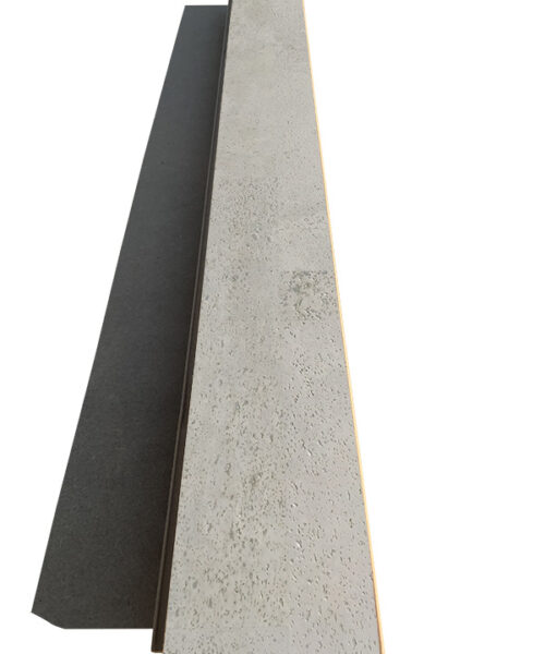 Gray Leather – 1/2″ (12mm) (Stair Nosing)