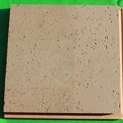 gray leather floating cork flooring 12mm sample