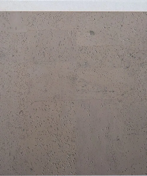 Gray Leather - 1/4" (6mm) - Cork Glue Down Tile