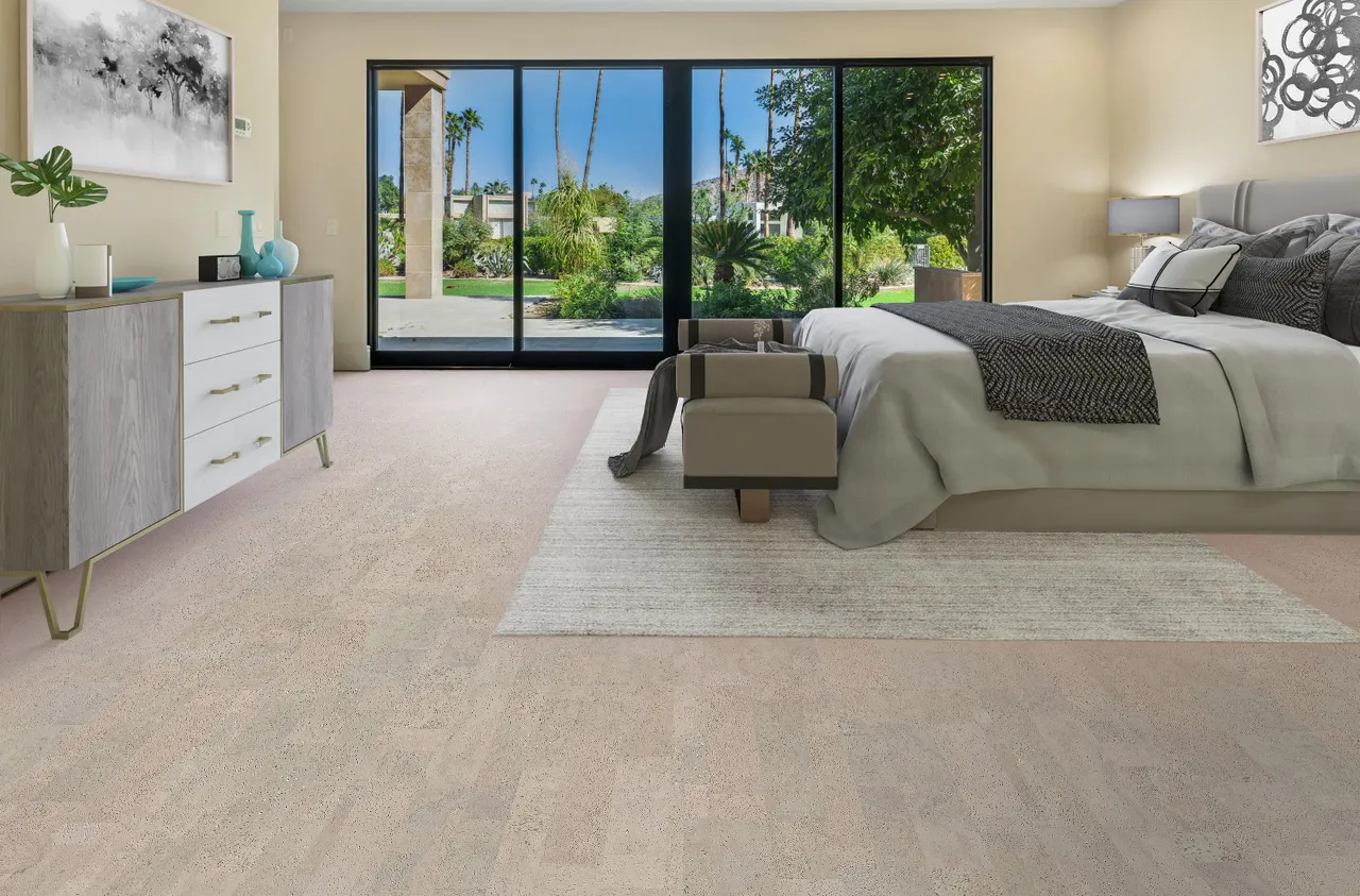 Gray Leather Grey Spacious Luxury Bedroom
