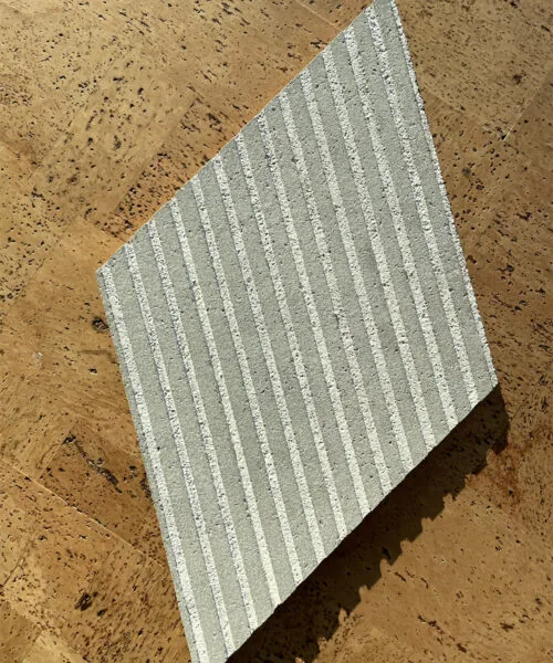 Gray Rigato - 7/16" (11mm) - 3D Cork Wall Panels