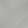 Gray rigato cork wall panel tile.
