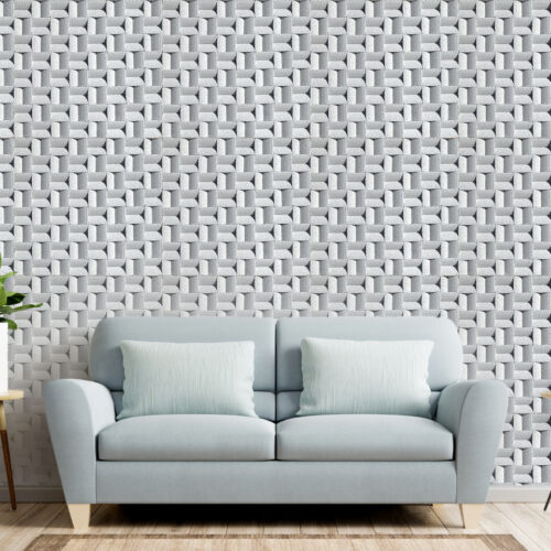 greece white 3D acoustic diffusion wall panels noise-reducing