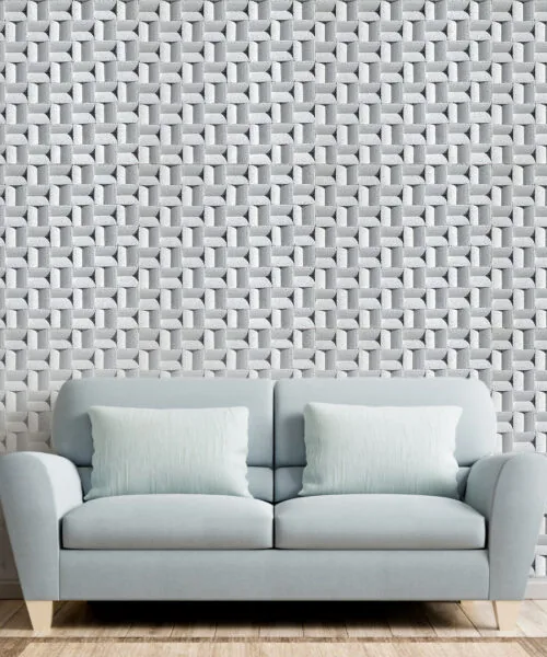 Greece White - 63/64&Quot; (25Mm) - 3D Cork Wall Panels (Wgwh25) Greece White 3D Acoustic Diffusion Wall Panels Noise-Reducing
