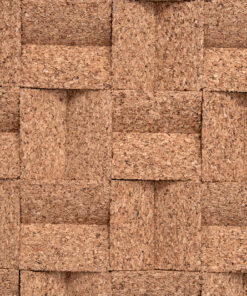 Create stunning feature walls with Greece Wood Cubes 3D Acoustic Cork Wall Panels. Natural cork provides sound absorption, warmth, and a modern geometric design for homes and commercial spaces.