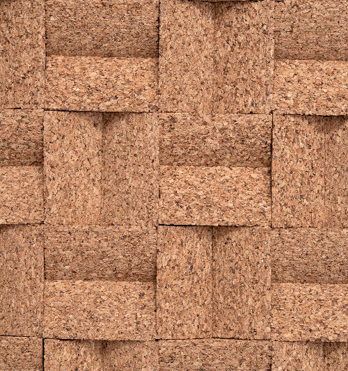 Greece Wood - 63/64&Quot; (25Mm) - 3D Cork Wall Panels (Wgwo25) Create Stunning Feature Walls With Greece Wood Cubes 3D Acoustic Cork Wall Panels. Natural Cork Provides Sound Absorption, Warmth, And A Modern Geometric Design For Homes And Commercial Spaces.