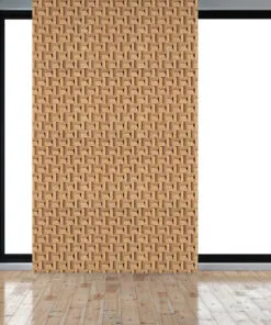 Greece Wood - 63/64&Quot; (25Mm) - 3D Cork Wall Panels (Wgwo25) Greece Wood Cork 3D Sound Diffusion Wall Panels
