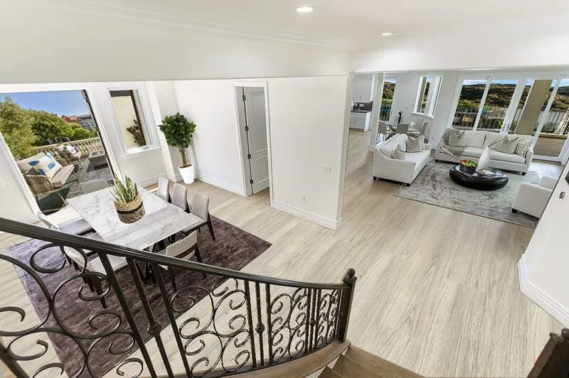 Hamilton - 7/16&Quot; (11Mm) - Swiss Design Cork Floating (Fham11) Hamilton Printcork Flooring Swiss Made Living Dinning Room Idea