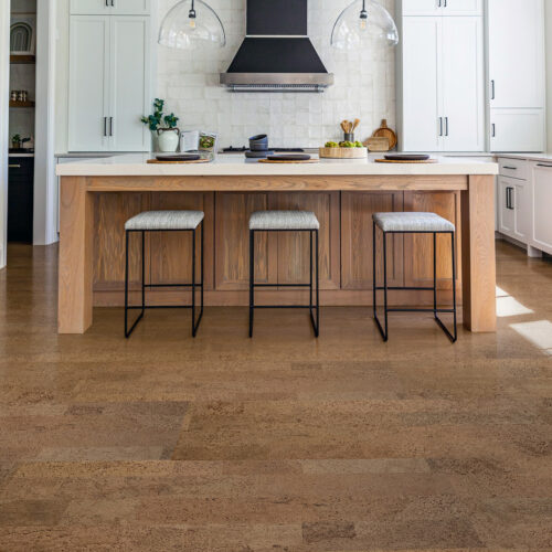 hazel durable kitchen cork flooring