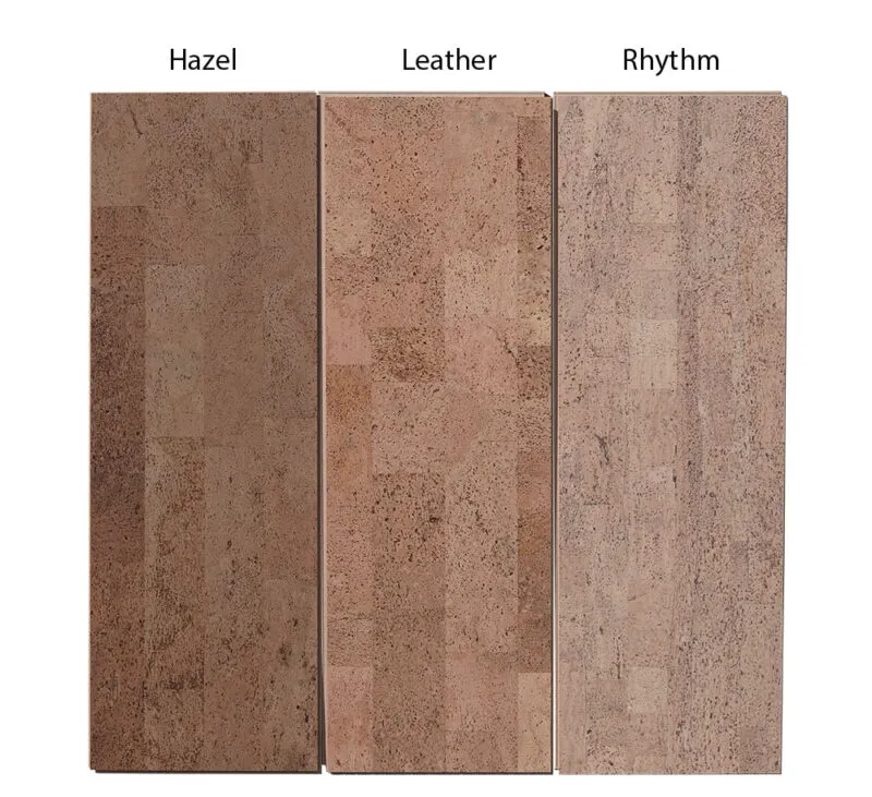 Leather - 1/2&Quot; (12Mm) - Cork Floating (Fle12) Hazel Leather Rhythm