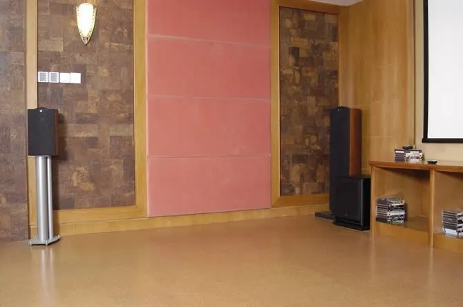 Home Theater Room Acoustics Natural Cork Soundproofing