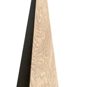 Honey oak swiss real linoleum nosing.