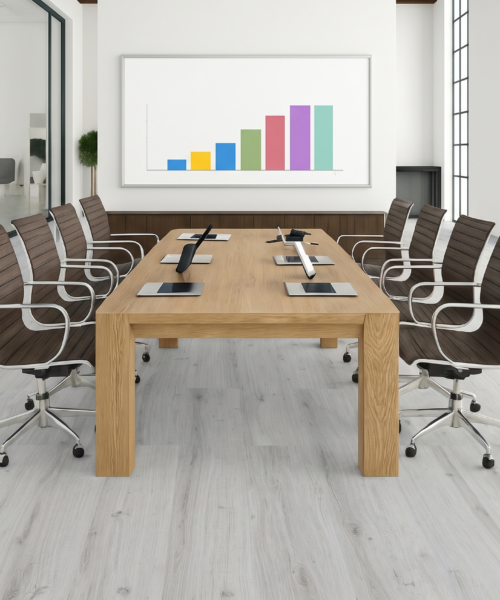 Como Oak White - 7/16&Quot; (11Mm) - Swiss Design Cork Floating (Fcow11) Icork 182610 Room1 V2B