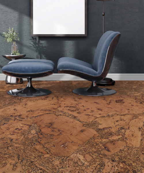 Tasmanian Burl - 1/2&Quot; (12Mm) - Cork Floating (Ftbu12) Icork 4402 Room1