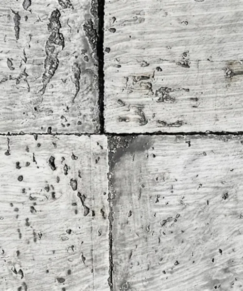 Gray Cubes - 25/64&Quot; (10Mm) - Cork Wall Tile