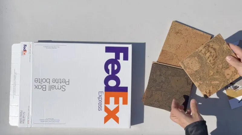 Icork Floor Samples Mail By Fedex