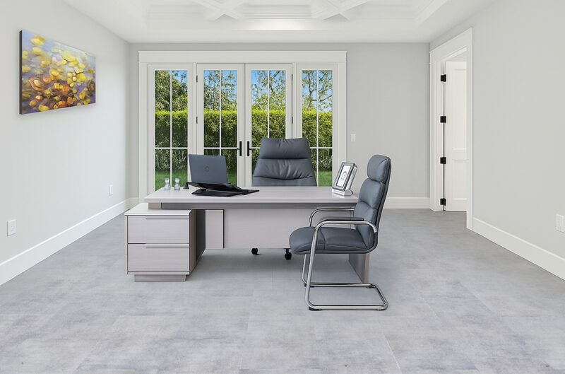 Industrial Grey Linoleum Flooring | Swiss Real Linoleum Floor USA