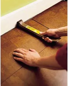 How To Install Cork Floor Forna Floating Flooring Install Last Plank Cork Flooring
