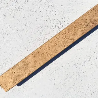 Leather – 1/2 Inch (12mm) – Cork Floating T-Molding (900mm Long) (TLe12) (Special Order)