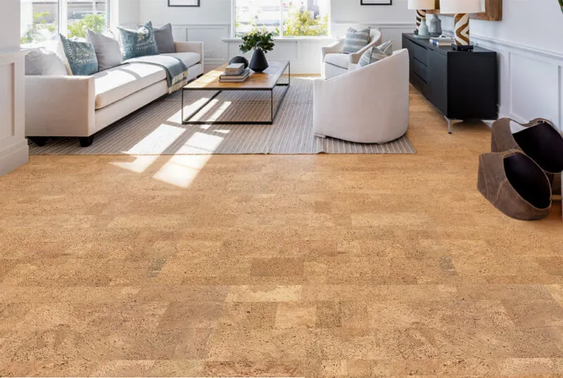 Leather Cork Versatility Flooring