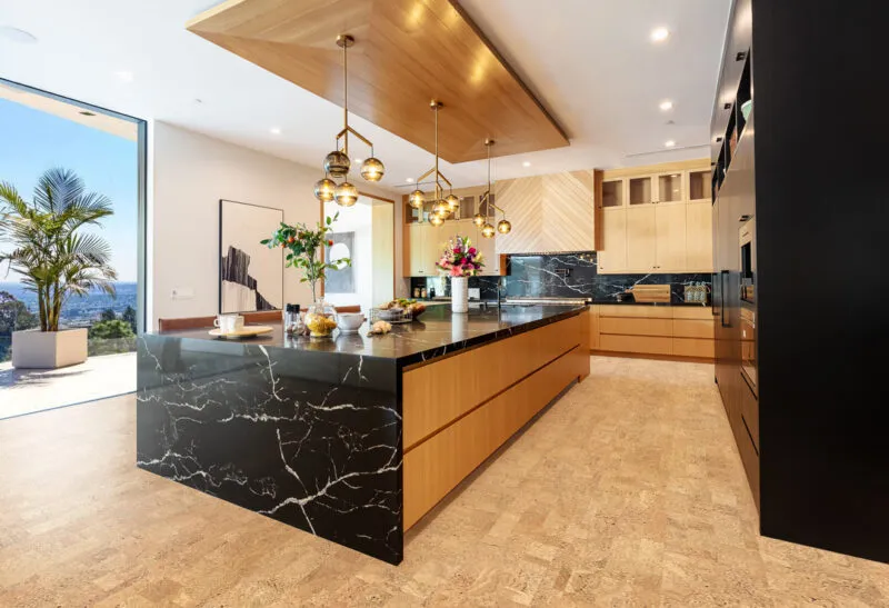 Leather Water-Resistant Soft Kitchen Flooring Options