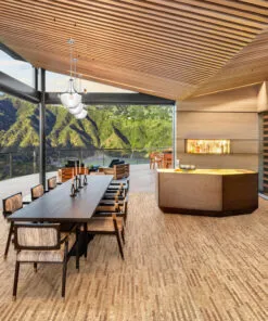 Linea Dark - 7/16&Quot; (11Mm) - Swiss Real Cork Floating (Flin11) Linea Dark Cork Floor Swiss Wide Planks Durable Water Resistant