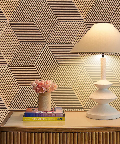 Usa'S Best Cork Flooring, Wall Tiles, Underlayment And More Linear Natural Cork Wall Acoustic Penal Tiles Hotel