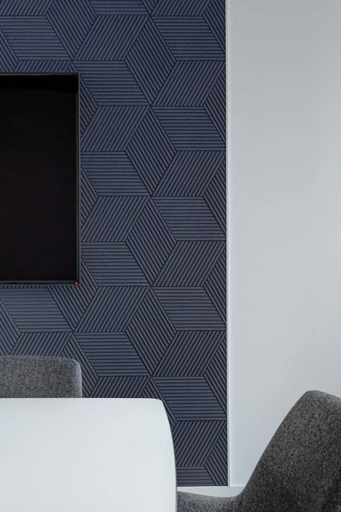 Linear Wood Deep Blue - 25/64&Quot; (10Mm) – 3D Acoustic Cork Wall Panels (Wlwobl10) Linear Wood Deep Blue – 25/64″ (10Mm) (Wall Tile) - Image 6