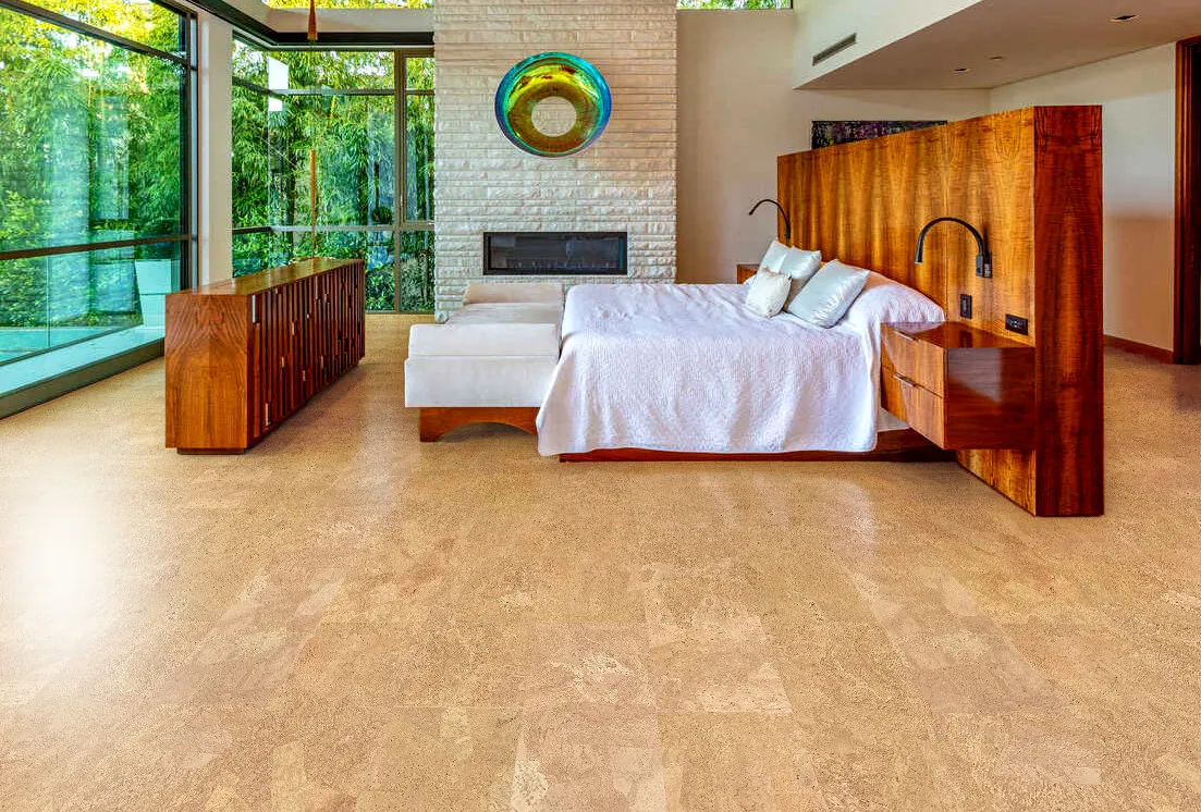 Logan - 1/4&Quot; (6Mm) - Cork Glue Down Tile (Glo6) Logan Cork Eco-Friendly Flooring Trends
