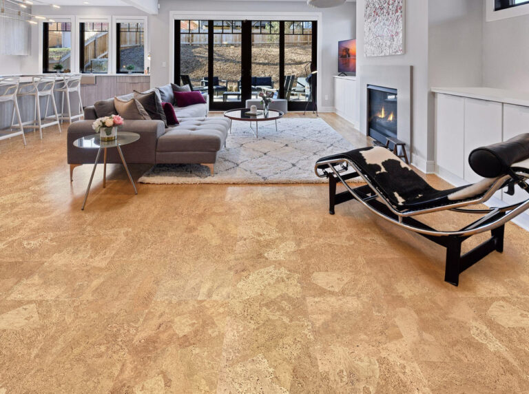 Stunning Natural Cork Flooring - Logan Is All Natural
