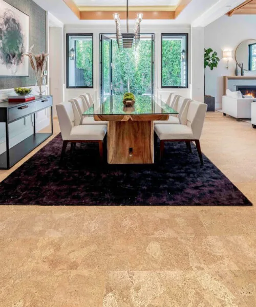 Logan - 1/2&Quot; (12Mm) - Cork Floating (Flo12) Floating Cork Flooring For Quiet Click-Lock Floors