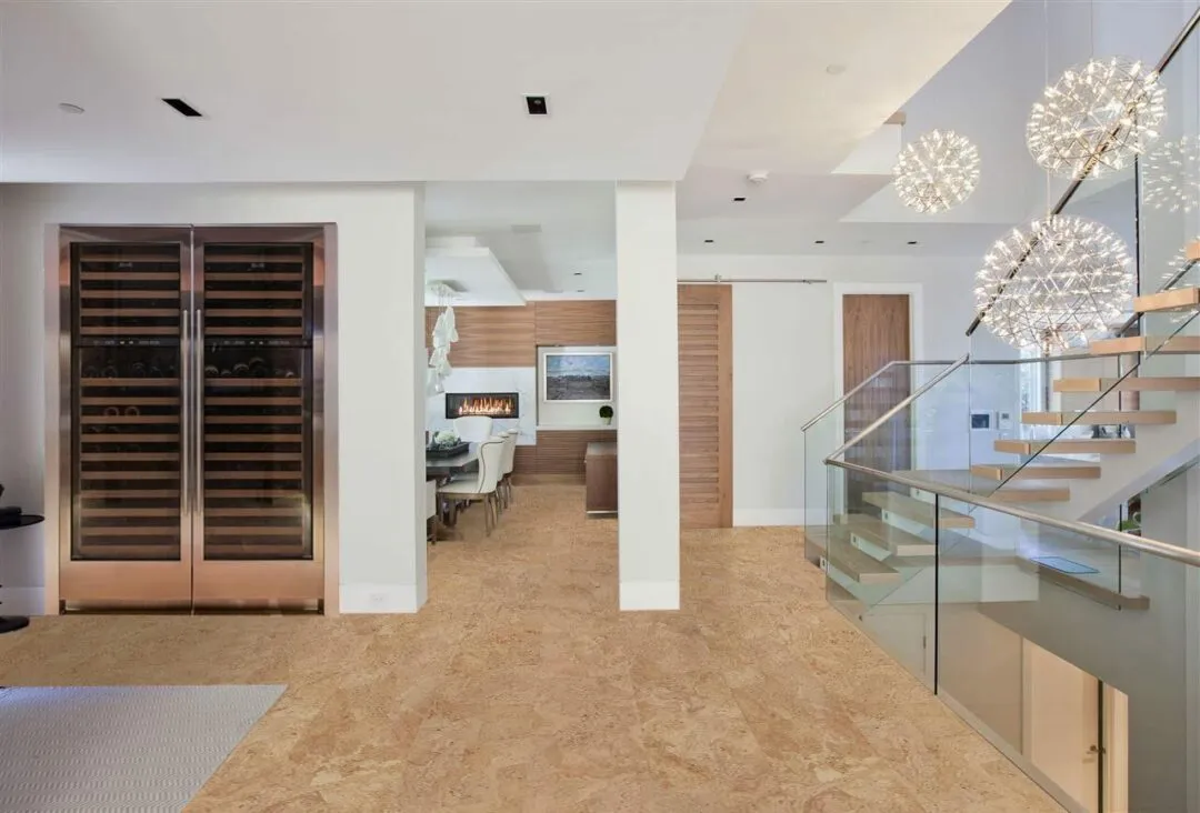 Logan Forna Luxury Living Room Affordable Cork Flooring No Voc Flooring