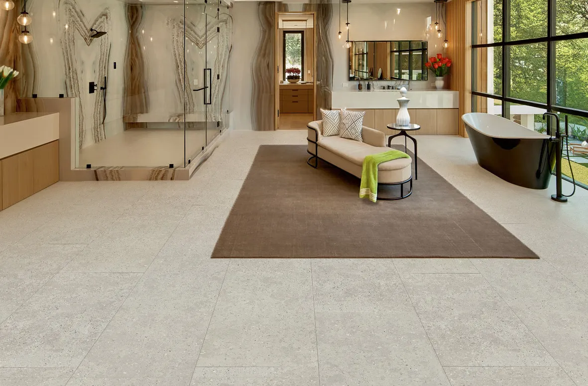Matera Blend - 19/64&Quot; (7.5Mm) - Swiss Techslate (Mmatbd7.5) Matera Blend Techslate Swiss Cement Flooring For Luxury Bathroom