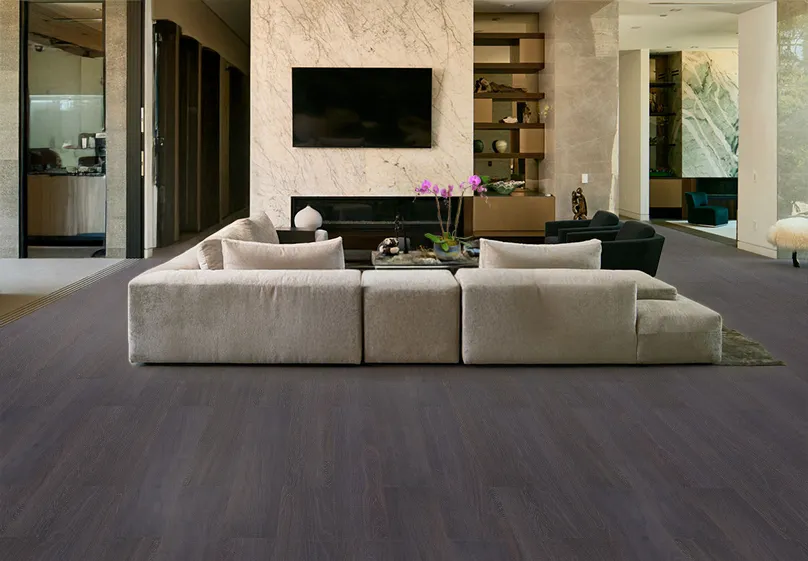 Mocha - 7/16&Quot; (11Mm) - Swiss Design Cork Floating (Fmoc11) Mocha Design Cork Flooring Swiss Made Scratch Resistant Not Fade Dark Brown Modern Home