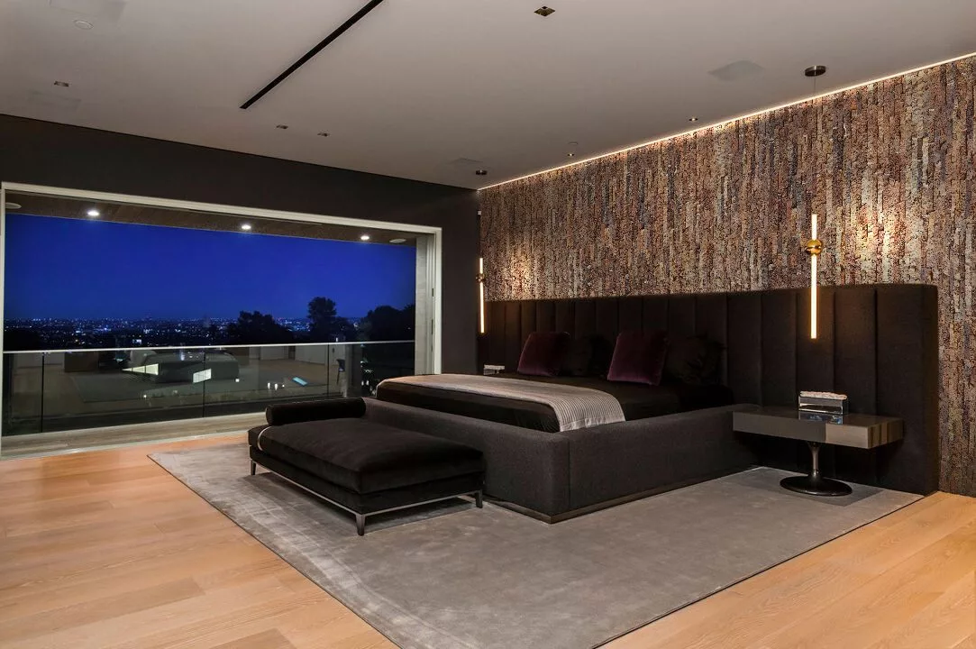 Narrow Bricks Ledge Stone Cork Wall Panels Soundproof A Bedroom