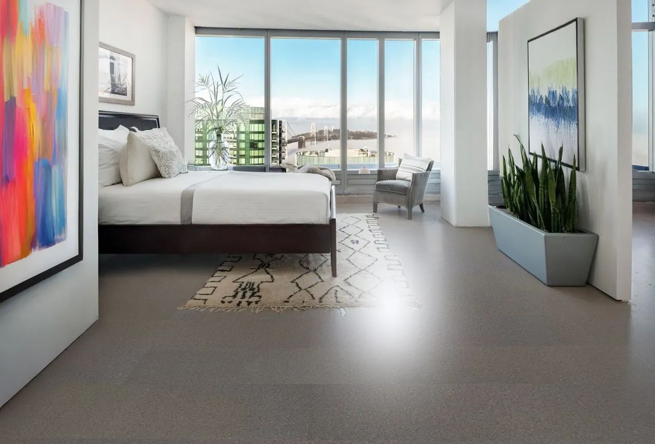 Night - 7/16&Quot; (11Mm) - Swiss Real Cork Floating (Fnig11) Night Swiss Black Cork Flooring Floating Low-Maintenance Flooring Bedroom Options