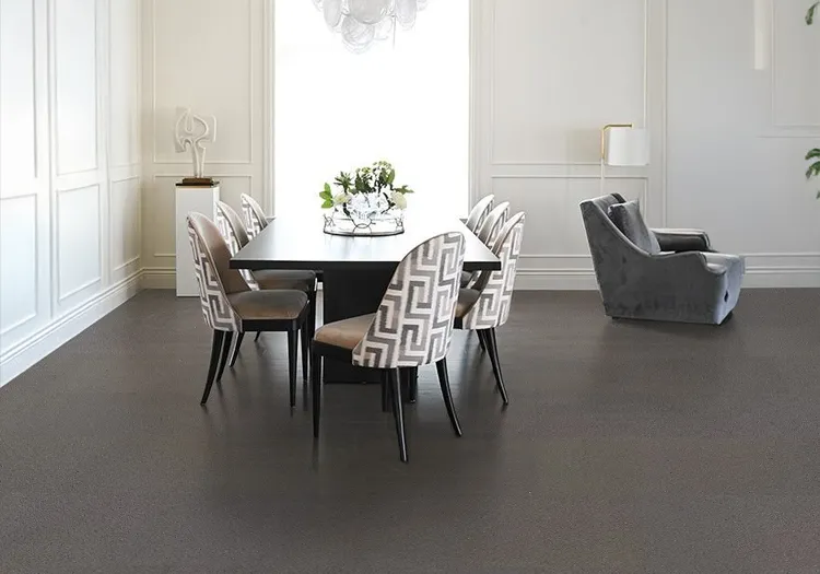 Night - 7/16&Quot; (11Mm) - Swiss Real Cork Floating (Fnig11) Night Swiss Dark Cork Flooring Floating Low-Maintenance Flooring Dinning Options