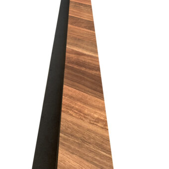 Noble chevron swiss design cork floating nosing.