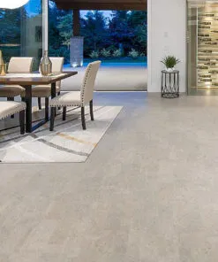 Noise Reduction Flooring Gray Leather