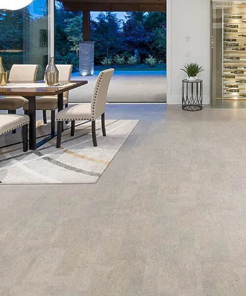 Gray Leather - 1/2&Quot; (12Mm) - Cork Floating (Fgl12) Noise Reduction Flooring Gray Leather